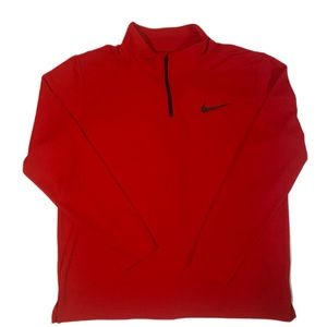 Nike mens 1/4 zip Dri-fit